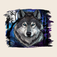Wolf And Full Moon Zipper Hoodie | Teevron