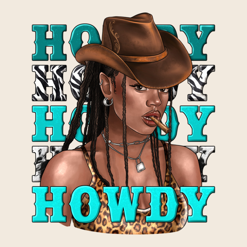 Howdy Howdy Black Girl Zipper Hoodie by texasbilliewilder | Teevron