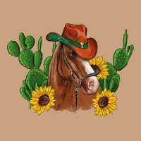 Western Horse Cowboy Hat Cactus Sunflowers Vintage Tee | Teevron