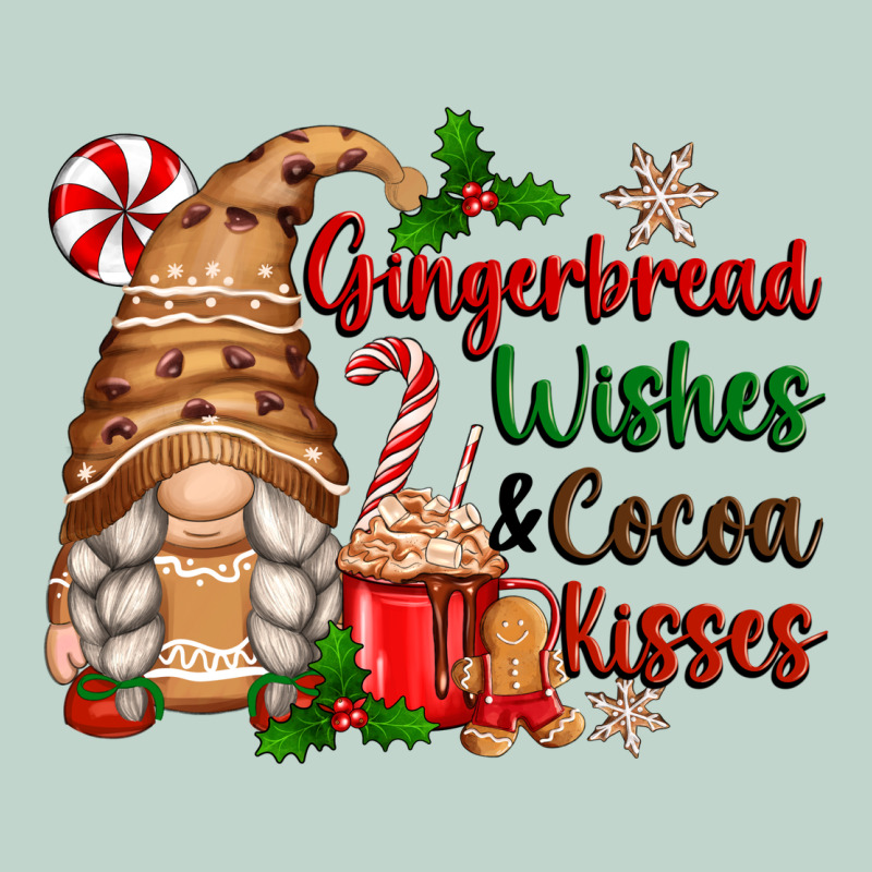 Gingerbread Wishes And Cocoa Kisses Zipper Hoodie by Zillion Design Studio | Teevron