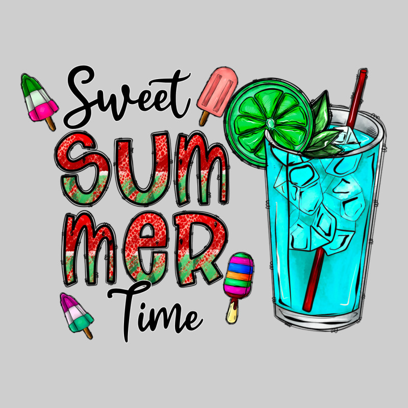 Sweet Summer Time Premium Sweatshirt by CowhideDigitalArt | Teevron
