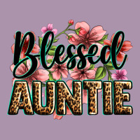 Flowers Blessed Auntie Heavyweight Hoodie | Teevron