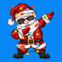 Dabbing Santa With Christmas Lights Zipper Hoodie | Teevron
