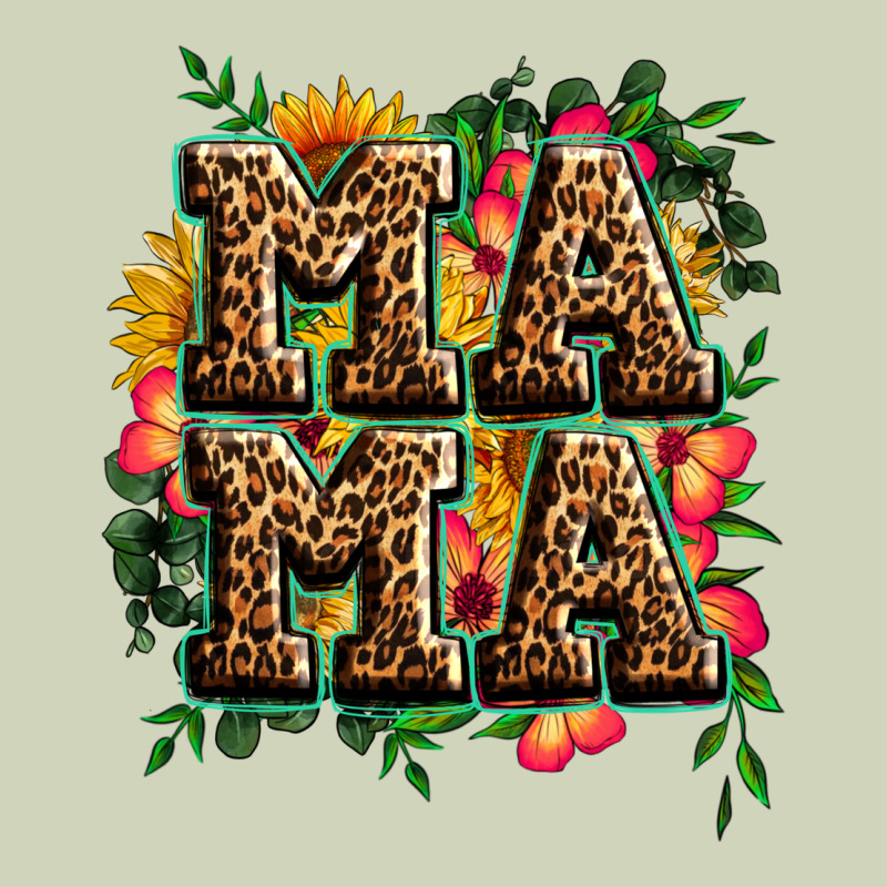 Floral Leopard Mama Heavyweight Hoodie by Zillion Design Studio | Teevron