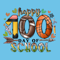 Happy 100 Americana Football Basketball Day Of Sch Premium Sweatshirt | Teevron