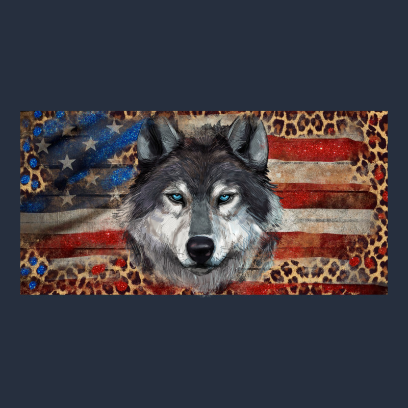 Wolf With American Flag And Leopard Zipper Hoodie by RanaPortraitStore | Teevron