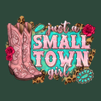 Just A Small Town Girl Cowgirl Boots Zipper Hoodie | Teevron