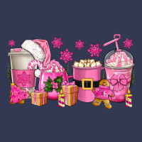 Pink Christmas Coffee Cups Heavyweight Hoodie | Teevron