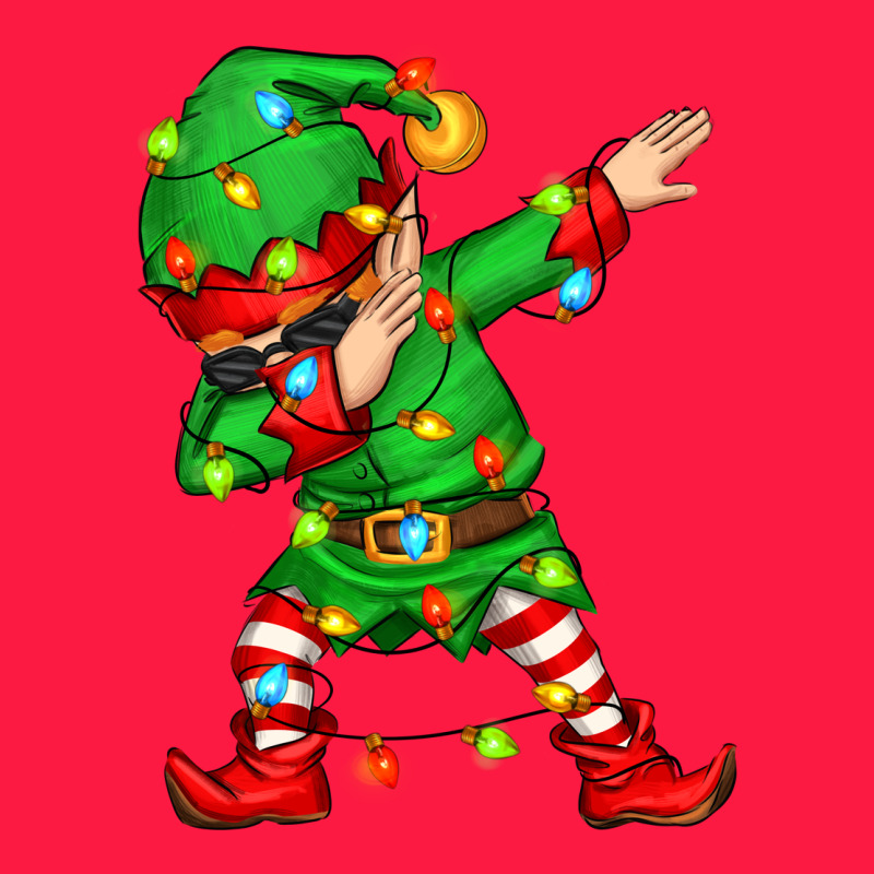 Dabbing Elf Zipper Hoodie by Zillion Design Studio | Teevron