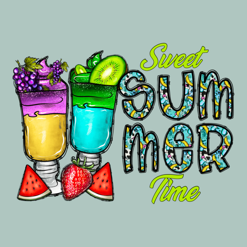 Sweet Summer Time3 Premium Sweatshirt by CowhideDigitalArt | Teevron