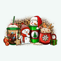 Christmas Snow Coffee Cups Premium Hoodie | Teevron