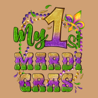 My First Mardi Gras Glitter Fleur De Lis Vintage Tee | Teevron