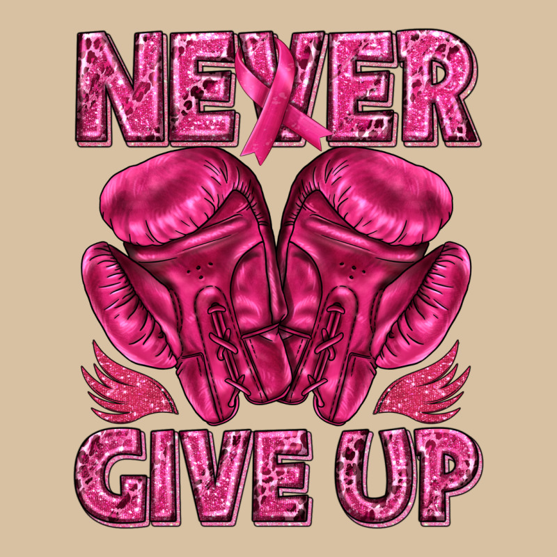 Never Give Up Cancer Heavyweight Hoodie by texasbilliewilder | Teevron
