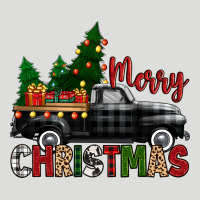 Merry Christmas With Black Truck Zipper Hoodie | Teevron