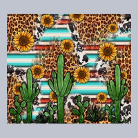 Western Cactus And Sunflowers Premium Hoodie | Teevron