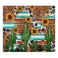 western cactus and sunflowers | Teevron