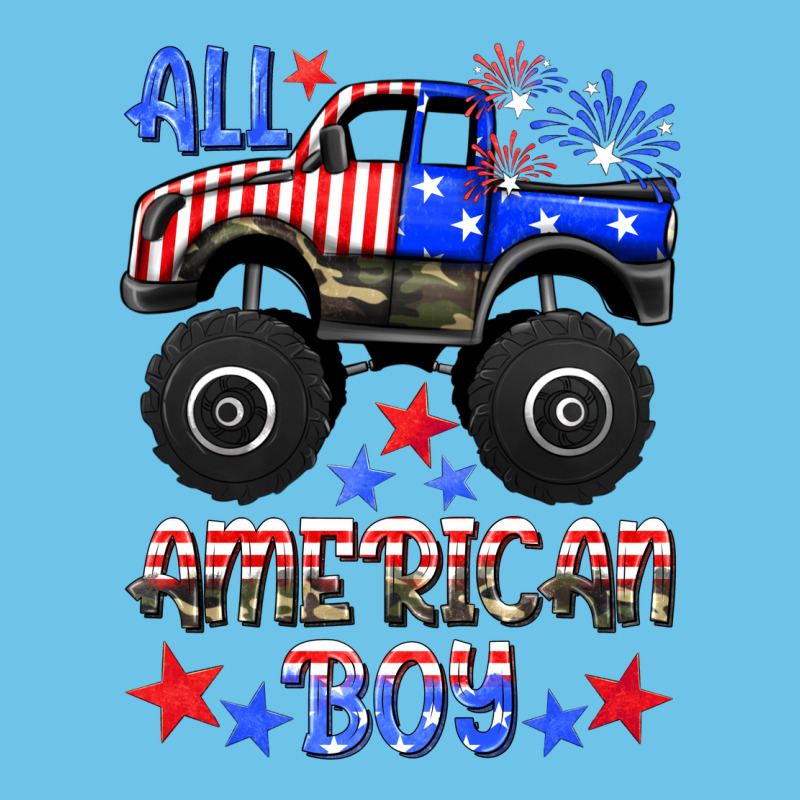 All American Boy Premium Sweatshirt by HRA Design Shop | Teevron