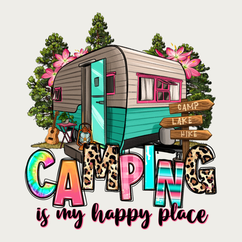 Camping Is My Happy Place Zipper Hoodie by RanaPortraitStore | Teevron