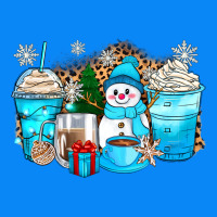 Winter Snowman Coffee Cups Zipper Hoodie | Teevron