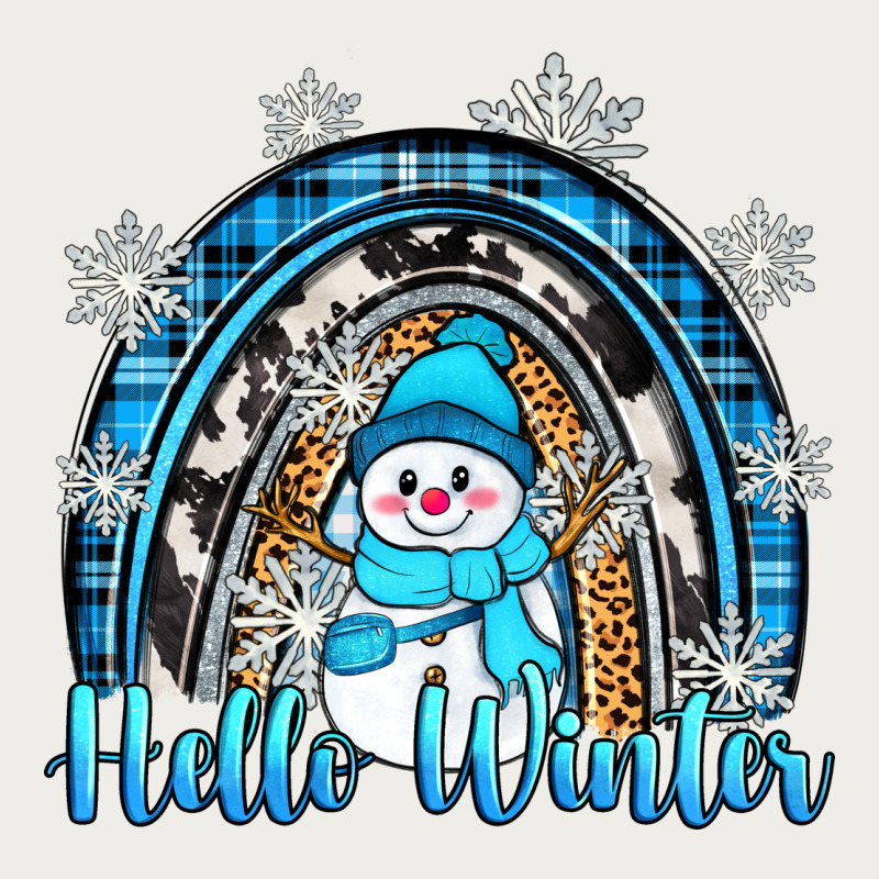 Hello Winter Rainbow Zipper Hoodie by Zillion Design Studio | Teevron