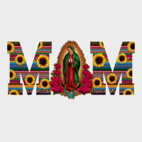 Mom Lady Of Guadalupe  Serape Sunflower Urban Hoodie | Teevron