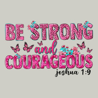 Be Strong And Courageous Heavyweight Hoodie | Teevron
