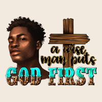 A Wise Man Puts God First Zipper Hoodie | Teevron