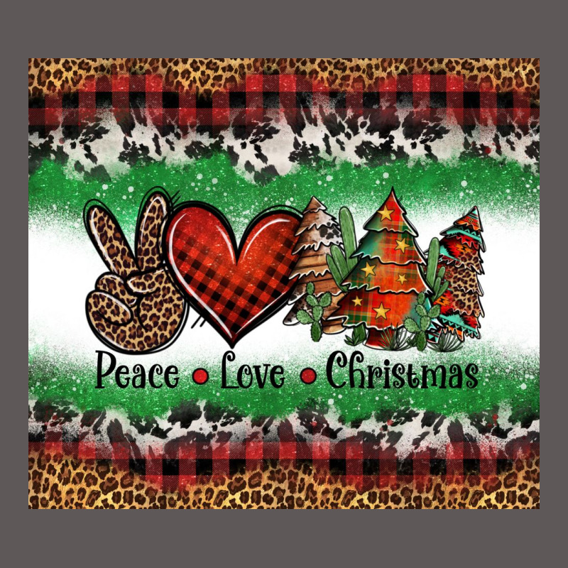 Peace Love Christmas Trees Premium Hoodie by Jasminsmagicworld | Teevron