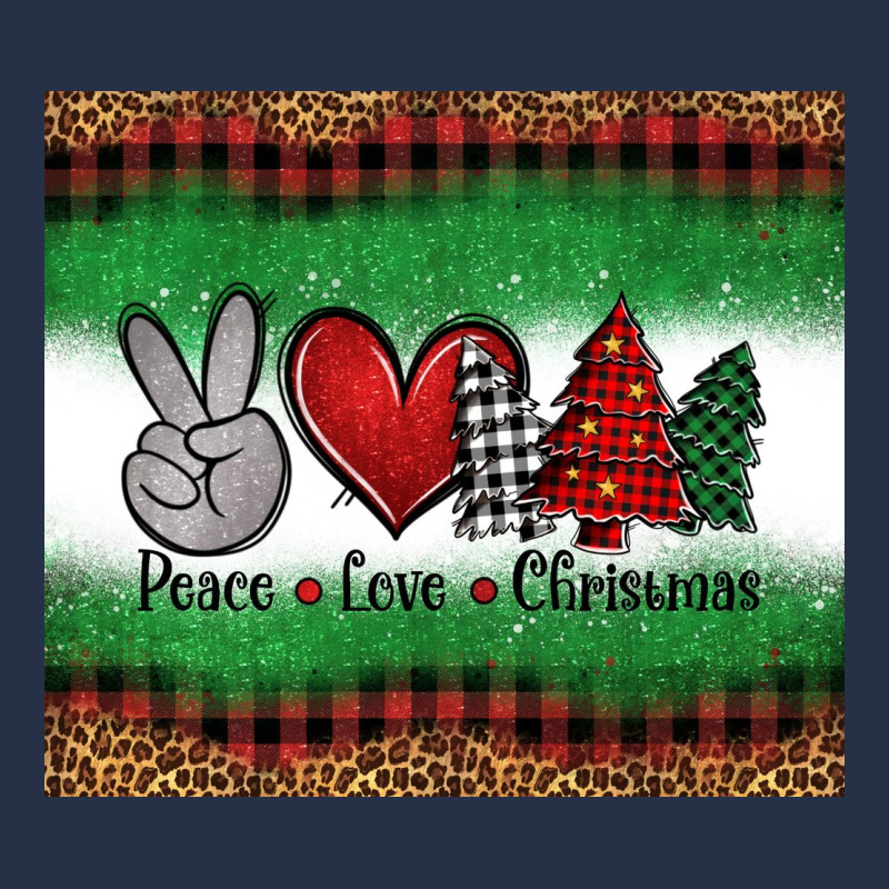 Peace Love Christmas Trees Premium Hoodie by Jasminsmagicworld | Teevron