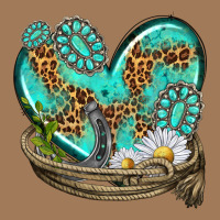 Turquoise Western Heart With Horseshoe Classic Tee | Teevron