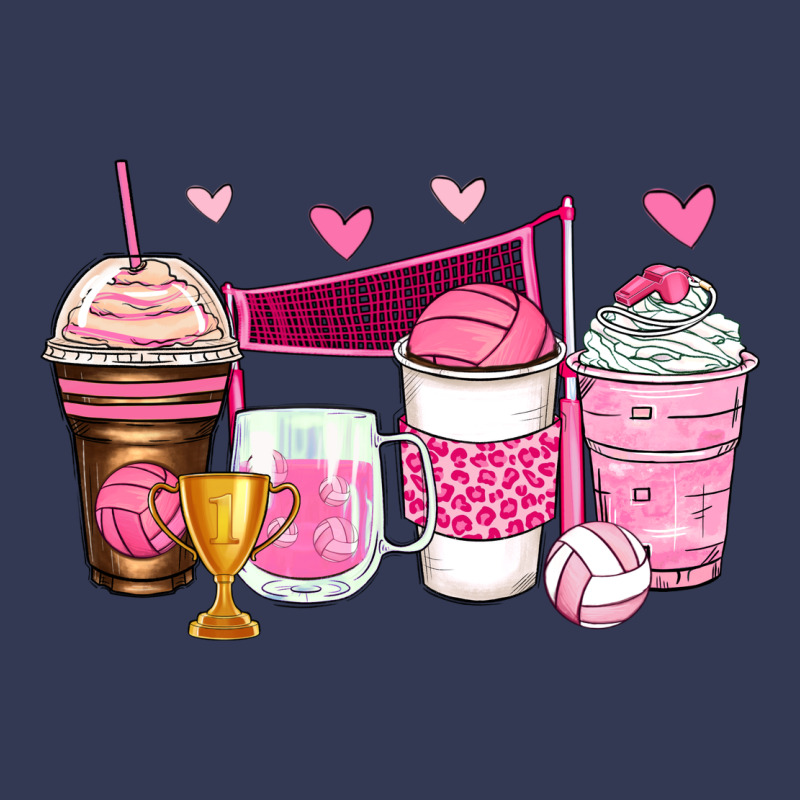 Volleyball Coffee Cups Heavyweight Hoodie by Zillion Design Studio | Teevron
