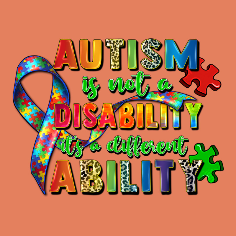 Autism Is Not A Disability Its A Different Ability Classic Tee by Zillion Design Studio | Teevron