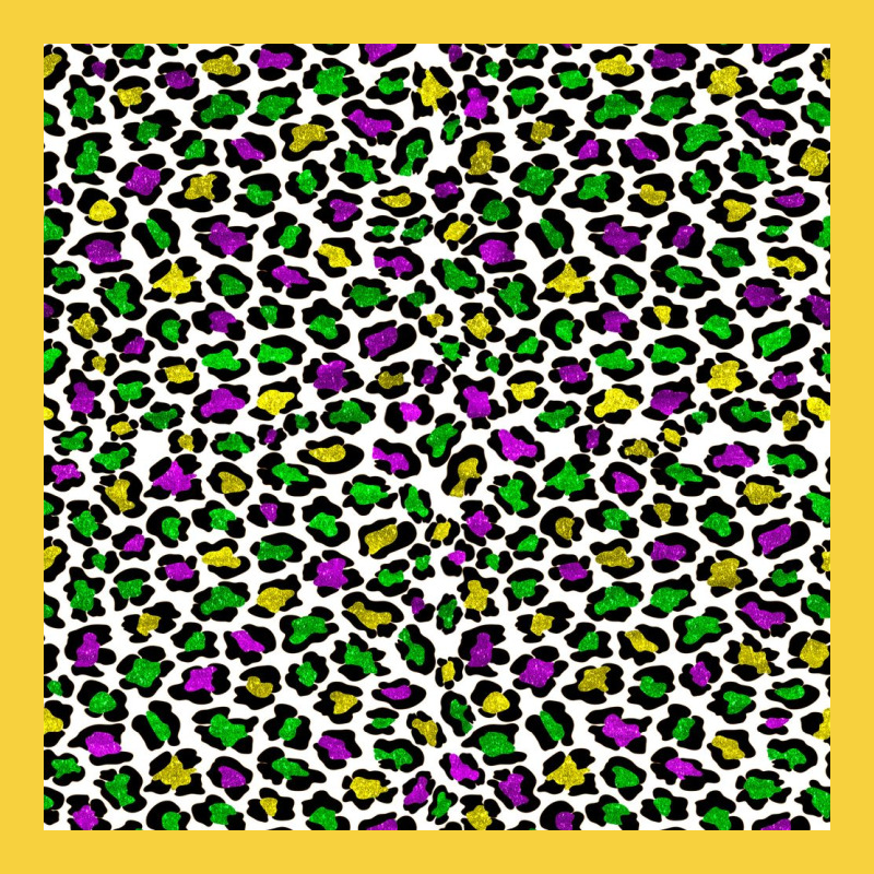 Mardi Gras Leopard  Seamless Pattern Premium Sweatshirt by FaDigitalArtStudio | Teevron