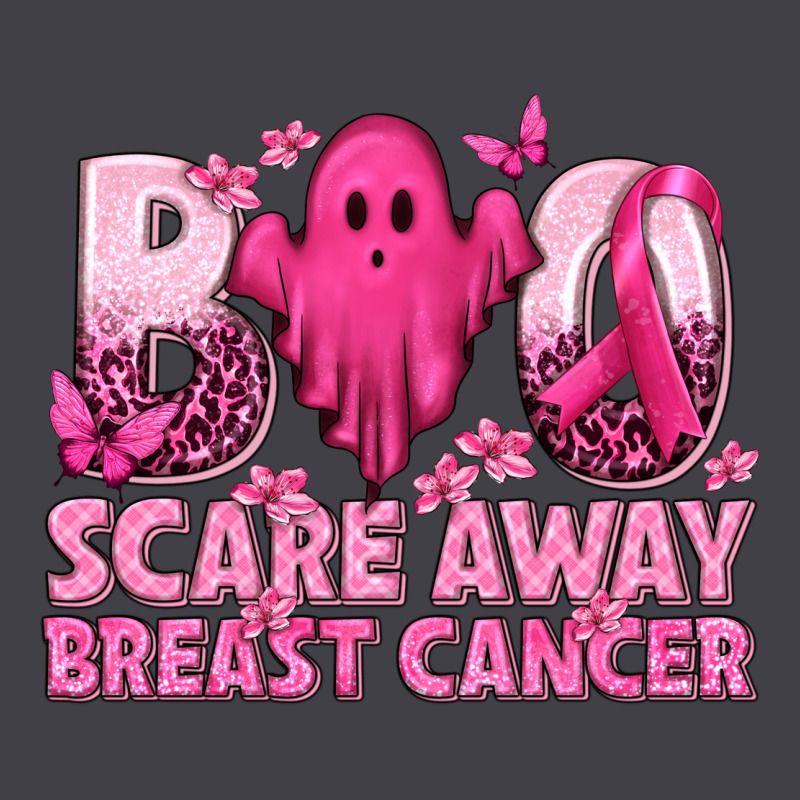 Boo Scare Away Breast Cancer Heavyweight Hoodie by texasbilliewilder | Teevron