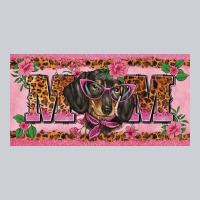 Danchshund Mom License Plate Template Classic Tee | Teevron