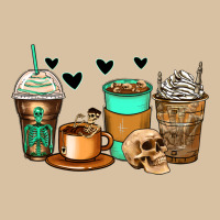 Skeleton Coffee Cups Heavyweight Hoodie | Teevron