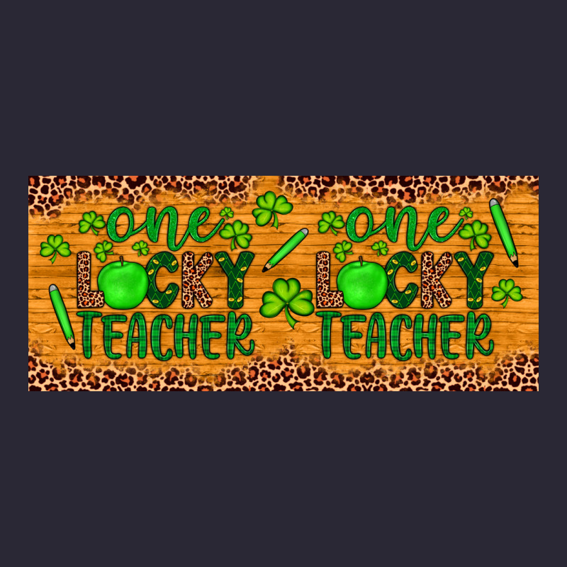Western St. Patrick's Day One Lucky Teacher Vintage Tee by Artiststas | Teevron