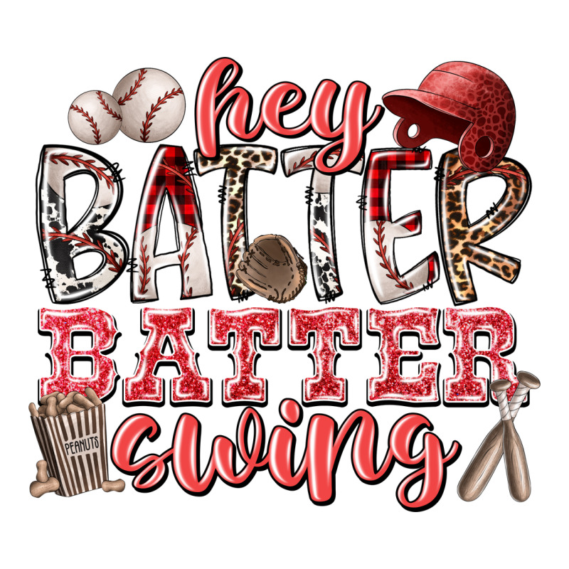Hey Batter Batter Swing Premium Sweatshirt by RacoonDesign | Teevron