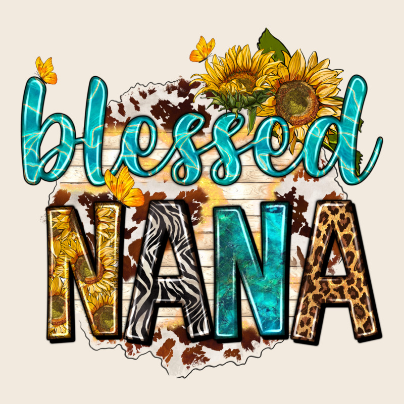 Blessed Nana With Sunflowers Zipper Hoodie by texasbilliewilder | Teevron