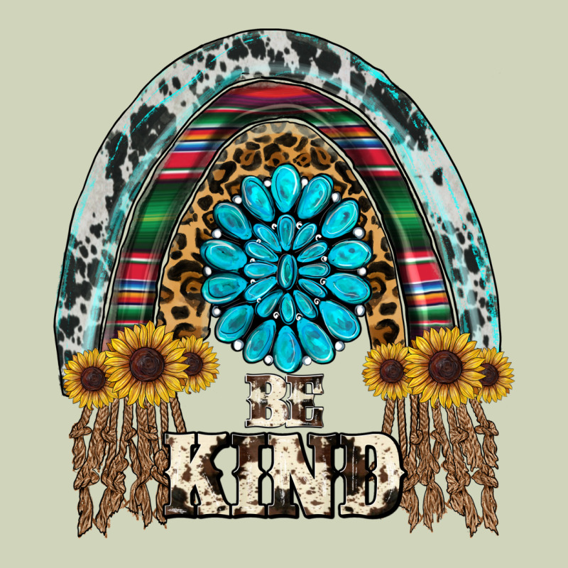Western Rainbow  Be Kind Heavyweight Hoodie by RanaPortraitStore | Teevron