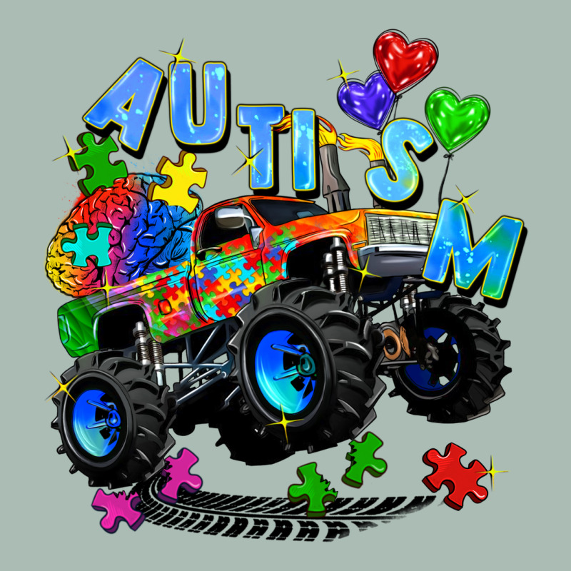 Monster Truck Autism Classic Tee by Zillion Design Studio | Teevron