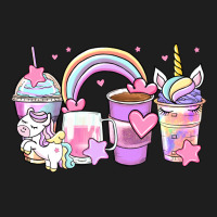 Unicorn Coffee Cups Heavyweight Hoodie | Teevron