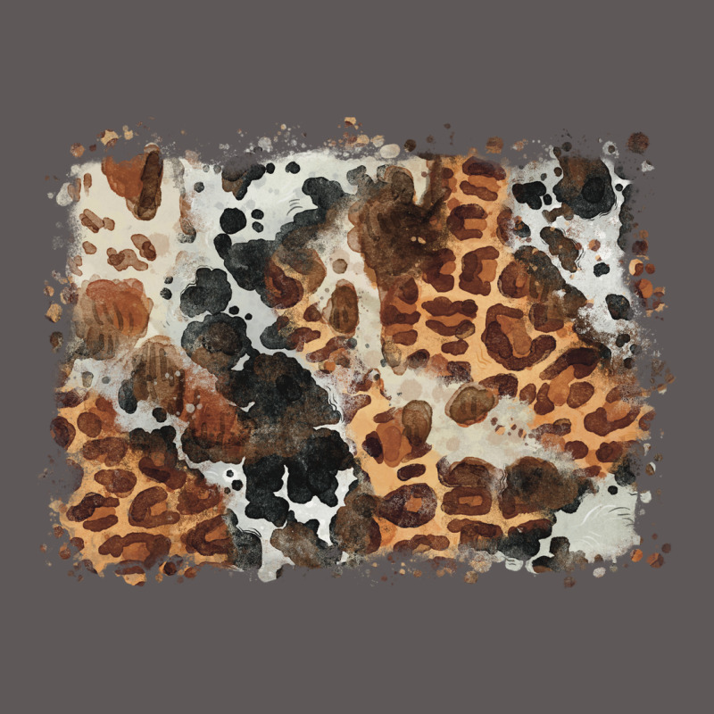 Cowhide Leopard Background Premium Hoodie by BarkalooDesign | Teevron