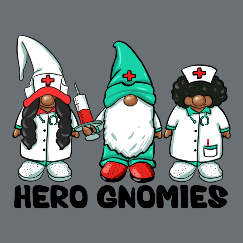 Hero Gnomies African American Nurse Gnomies Medical Gnomies Premium Hoodie by BarkalooDesign | Teevron