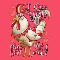 I See You Chicken Me Out Premium Sweatshirt | Teevron