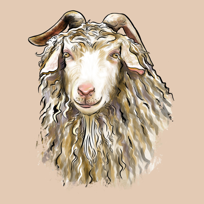 Angora Goat Face Urban Hoodie by LillyAllenDesigns | Teevron