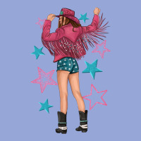 Western Pink With Stars And Cowgirl Classic Tee | Teevron