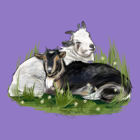 Two Baby Nigerian Dwarf Goat Urban Hoodie | Teevron