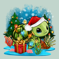 Christmas Turtle Zipper Hoodie | Teevron