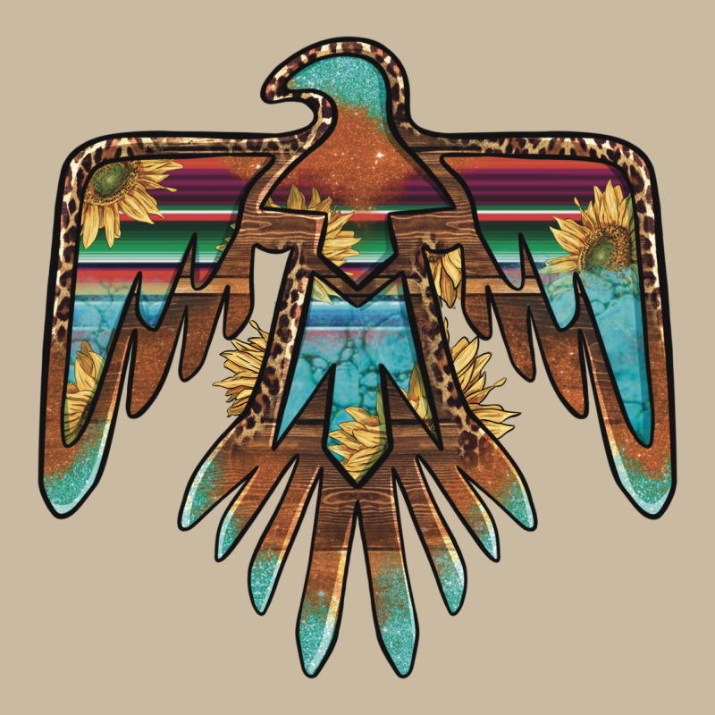 Thunderbird With Sunflowers Long Sleeve Tee by BarkalooDesign | Teevron